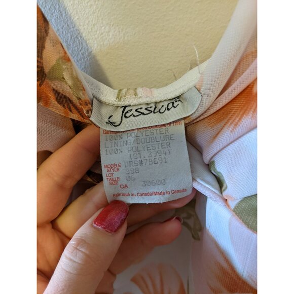 Vintage Y2K Floral Bodycon Dress Ruched Mesh Fairycore Coquette Babydoll Sz 6 - Picture 4 of 15